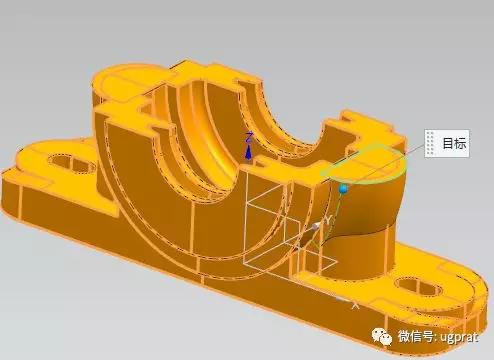 NX10实例教程——轴承支撑底座（对称特征中关联添加以及差异细节调整）的图42